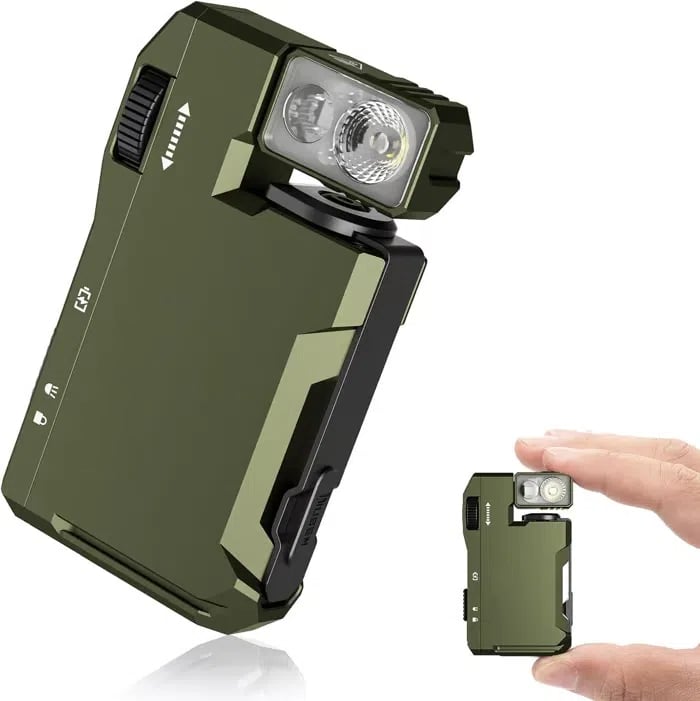 GlowMax | Draagbare G5 EDC zaklamp - 400 Lumen LED Zaklamp, Waterdicht Zaklamp voor Kamperen