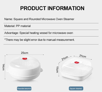 MicroChef | Magnetronstoompan voor snelle en gezonde maaltijden
