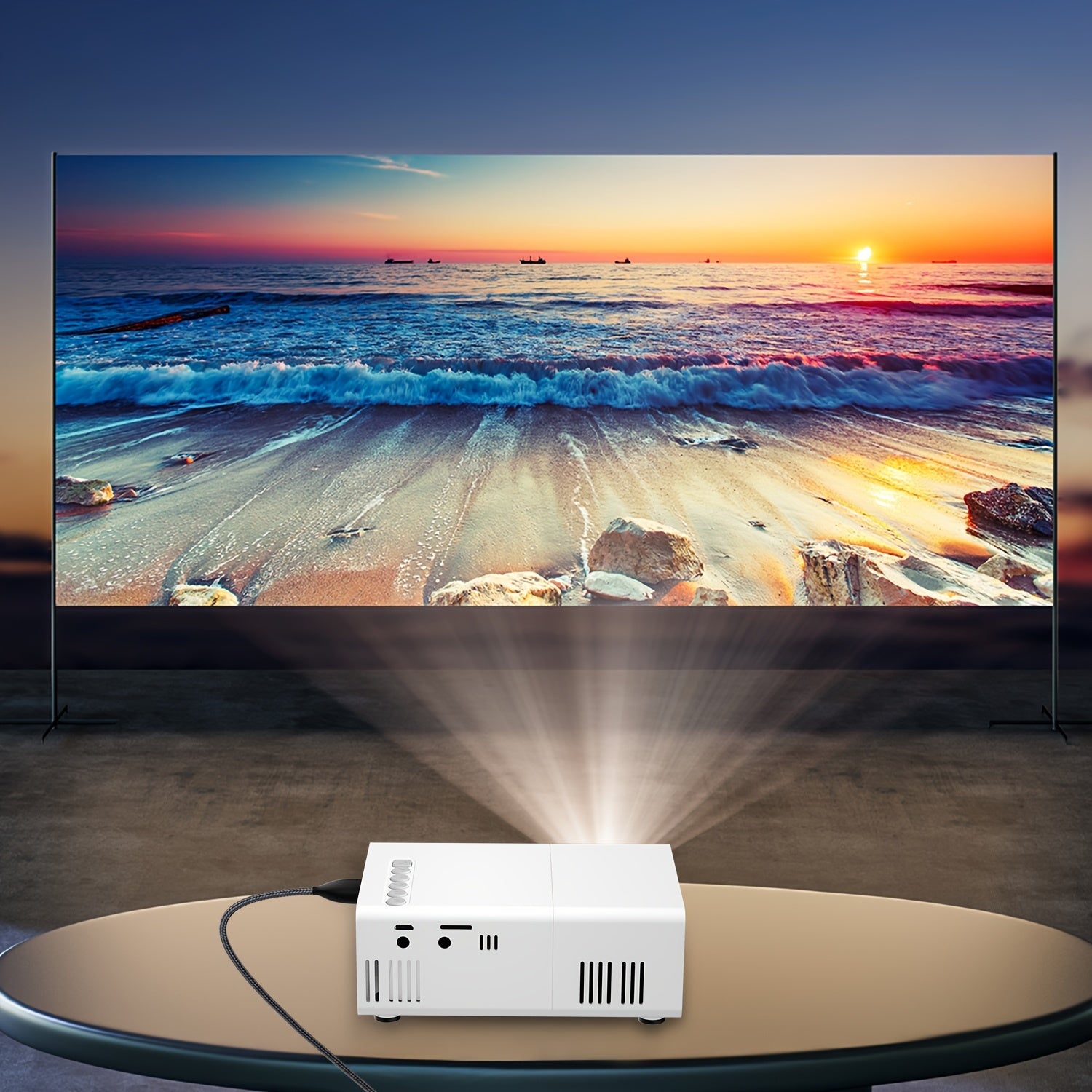Projecta | Draagbare Miniprojector - Compatibel met Android/iOS/Windows & TV-sticks