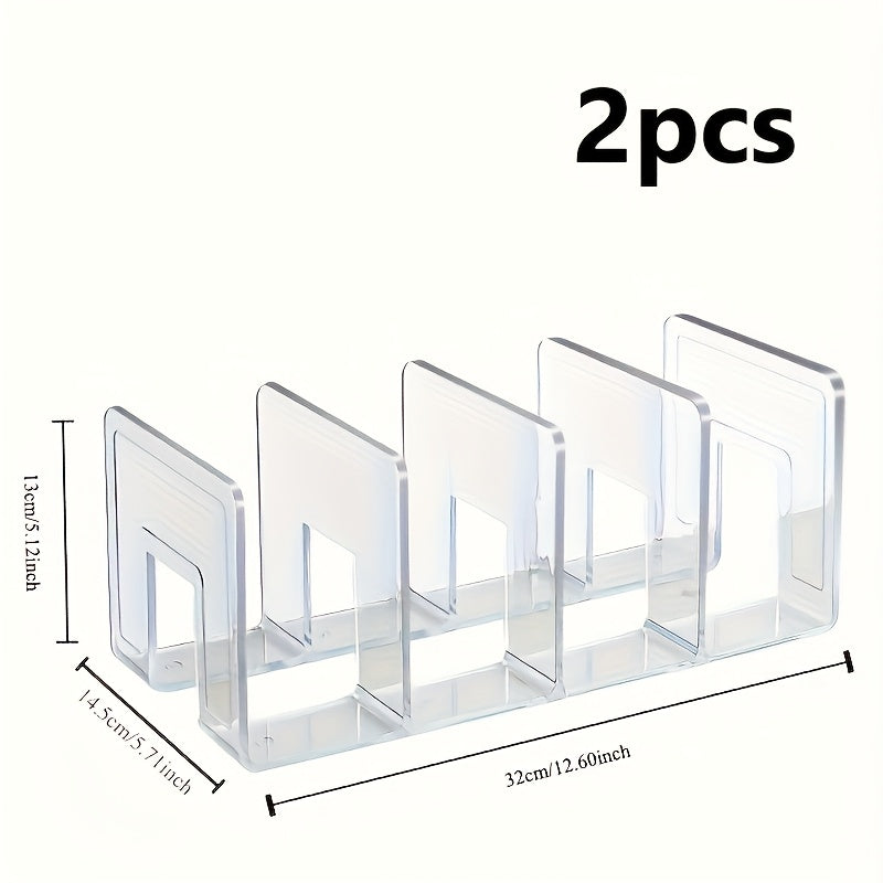 PurseVista | 2-pack doorzichtige acryl handtasorganizer voor opbergruimte in kasten en op planken