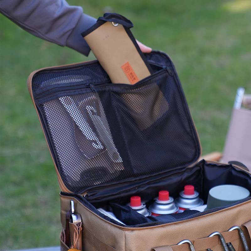 CampTote | 30L Campingtas – Waterdicht, Duurzaam Keukengerei Organizer, Reistas, Voor Outdoor
