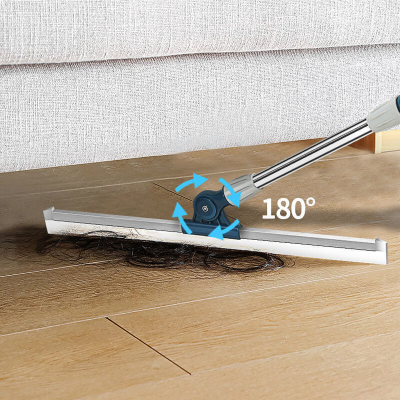 HydroWiper | Watervloerwisser met siliconenblad – Streepvrije vloerwisser, schoonmaakgereedschap