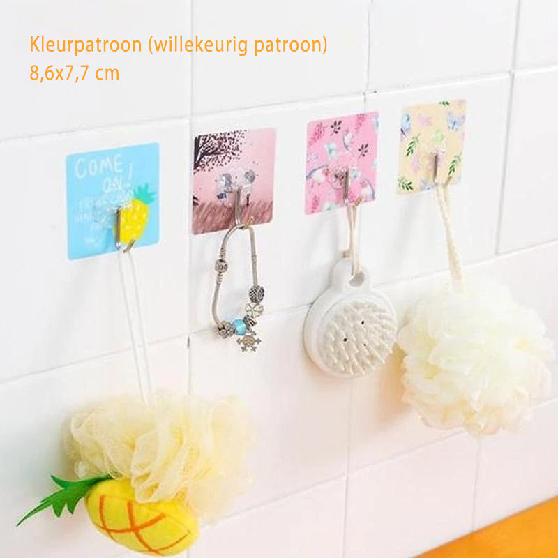StickHook | Naadloze Zelfklevende Muurhaken - Waterdicht, Heavy-Duty & Verwijderbare Utility Hangers