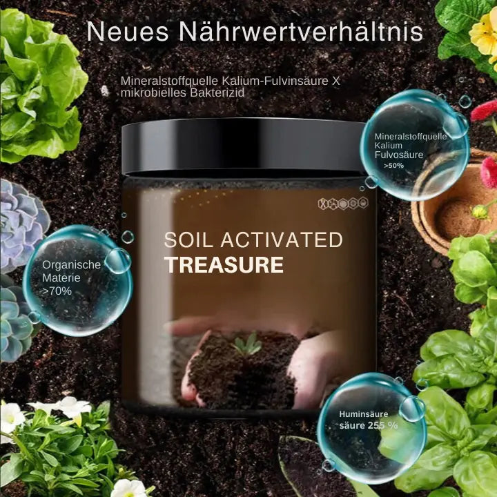 RapidRoot | 3-Daagse Tuin Bodem Activator - Snelle Bodemverrijking & Wortelgroei Booster