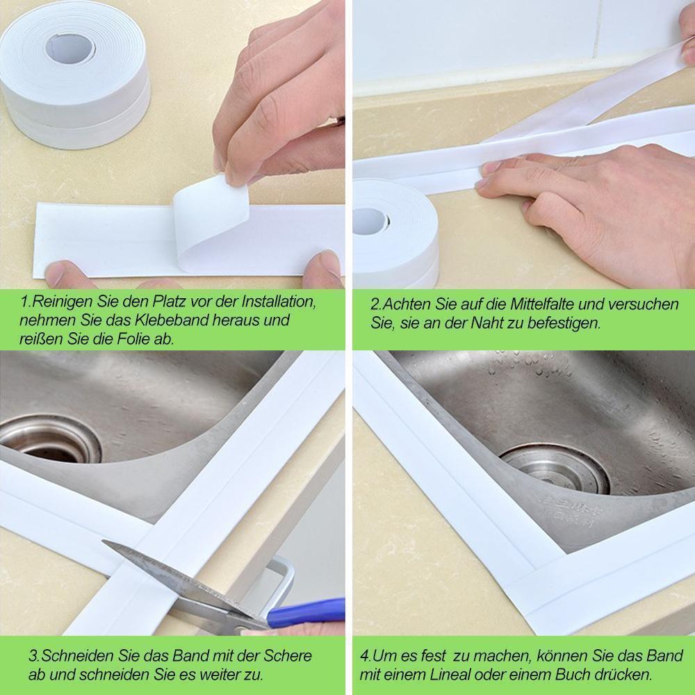 AquaSeal | Waterdichte tape – Afdichting voor keuken en badkamer, lekvrij, schimmelbestendig