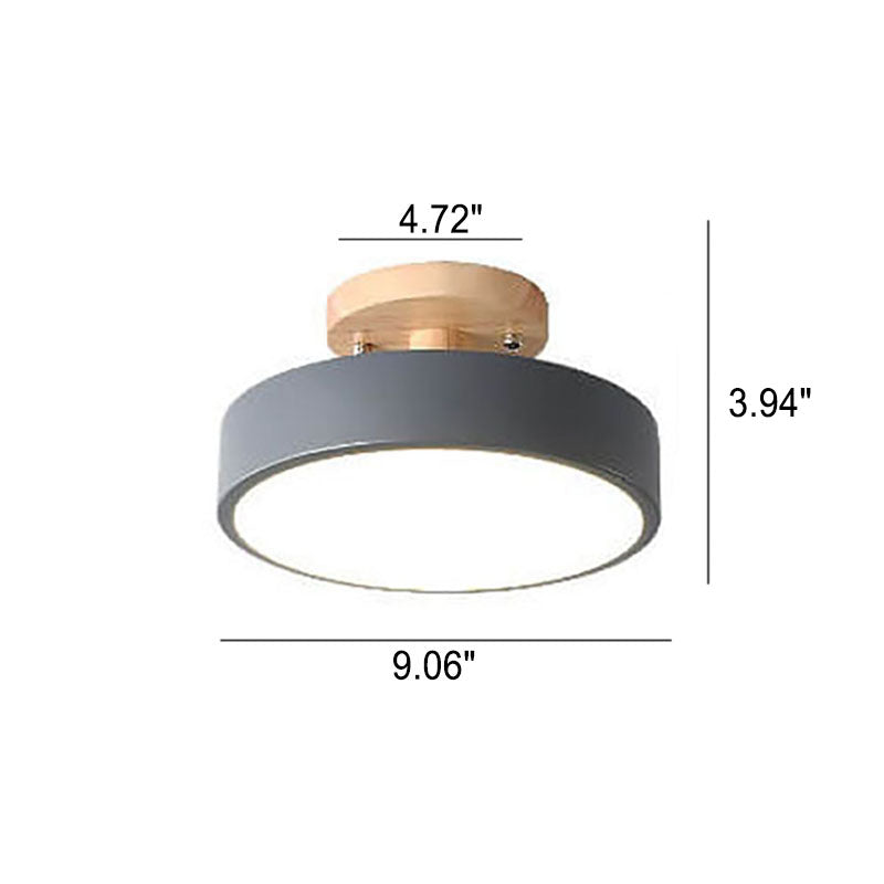 BorealBeam | Nordic Log Ronde Plafondlamp