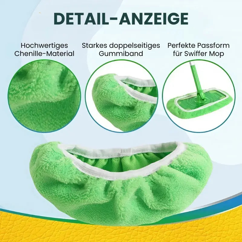 SweeperSavvy | Herbruikbare Mop Pad - Vervanging voor Swiffer Sweeper - Schoonmaak Pad