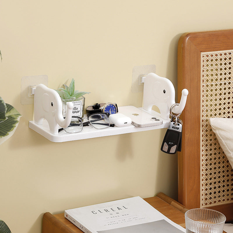 Shelfant | Opbergplank in de vorm van een olifant – leuk en functioneel, wandgemonteerd, duurzaam