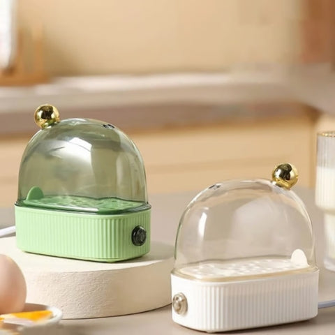 EggNest | Automatische elektrische eierkoker - 2 eieren, pocheerder & stomer