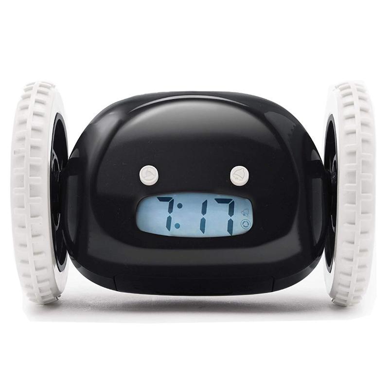 DashAlarm | Weggelopen wekker op wieltjes – Luide mobiele wekker, rollende snooze-stopper voor zware slapers