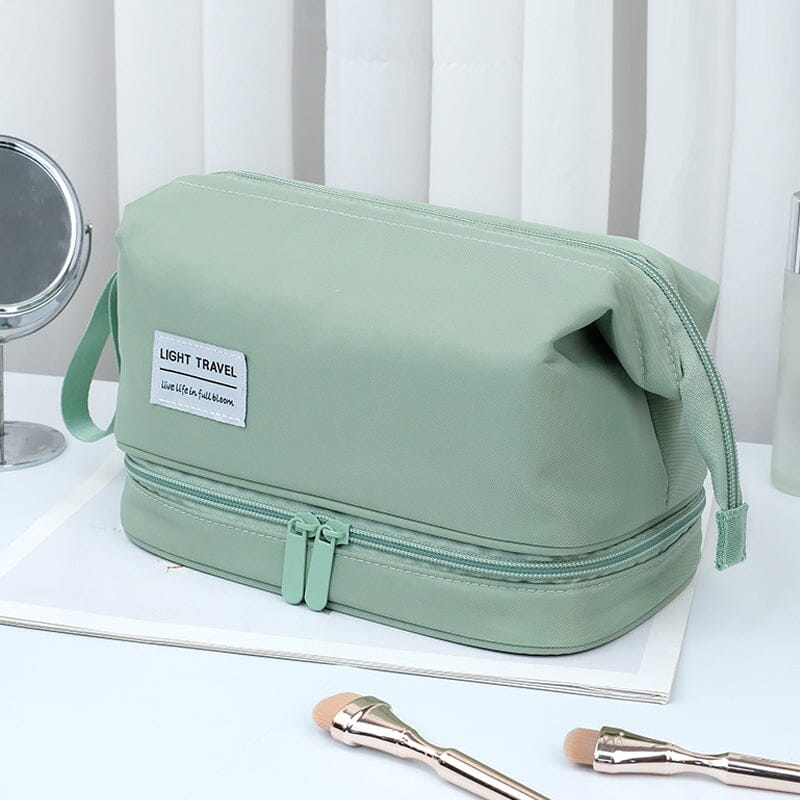 CapaciBag | Grote Waterdichte Toilettas - Ruime Oxford & Nylon Organiser met Droog/Nat Scheiding