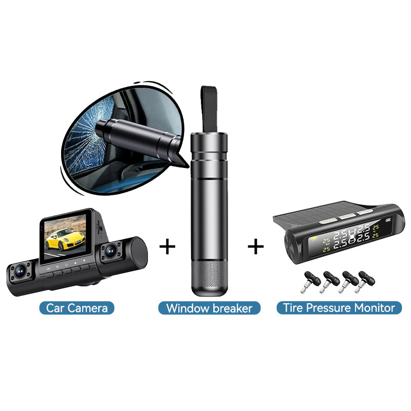 AutoVision | Nachtzicht-dashcam met bewegingsdetectie en lusopname