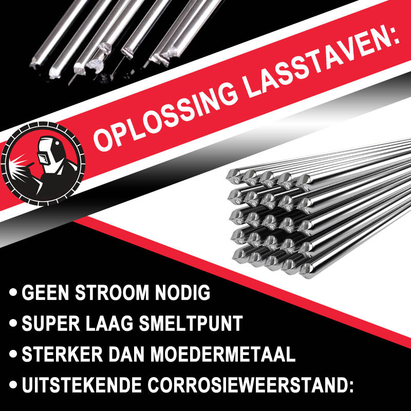 WeldLite | Aluminium lasstaaf - gevulde, hoge sterkte, corrosiebestendig