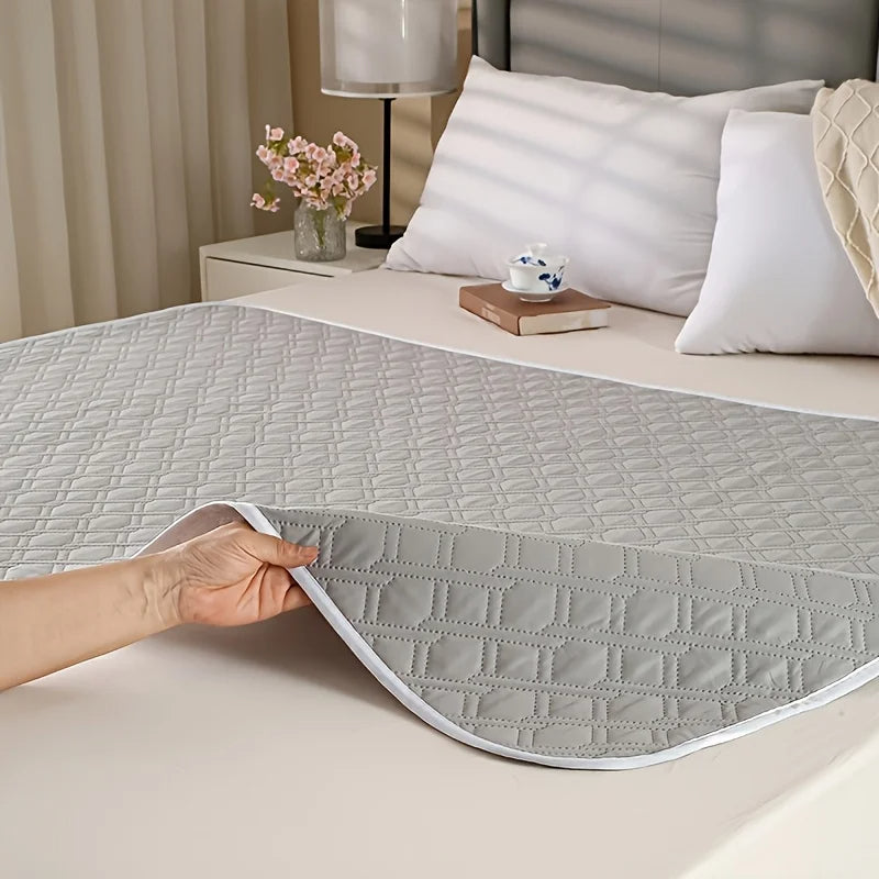 SleepSafe | Gewatteerde waterdichte bedbeschermer – wasbaar, antislip en herbruikbaar
