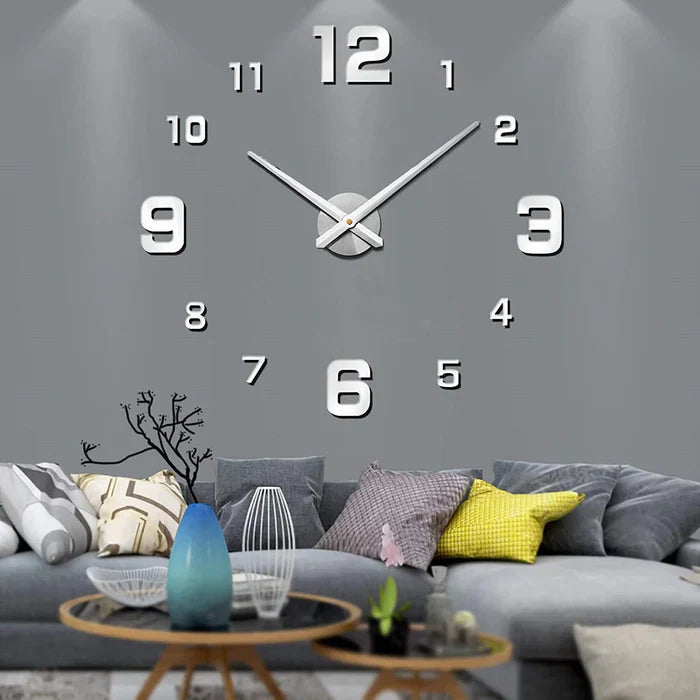 Veloce | Unieke Designer Wandklok - Grote Decoratieve Woondecoratie & Kantoor Wandkunst
