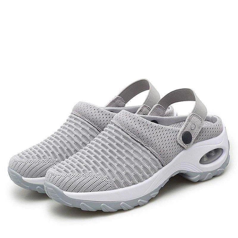 ComfyClog | Orthopedische Damesklompen met Luchtgepolsterde Zool – Ademend Mesh Slip-On