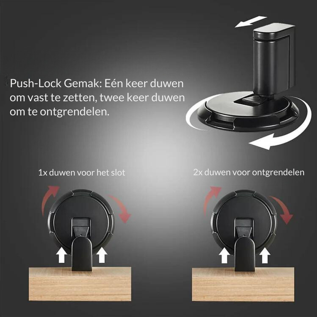MagLatch | Geavanceerde Magnetische Deurstopper - Verstelbaar, Veilig & Betrouwbaar