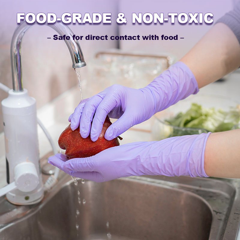 GripSafe | Sterke, wegwerpbare, latexvrije en chemisch bestendige nitrilhandschoenen