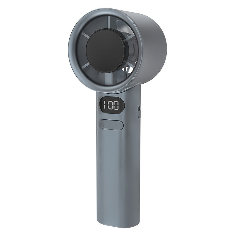 BreezeMax | Draagbare handbediende ventilator - 120-snelheid, krachtige minikoelventilator