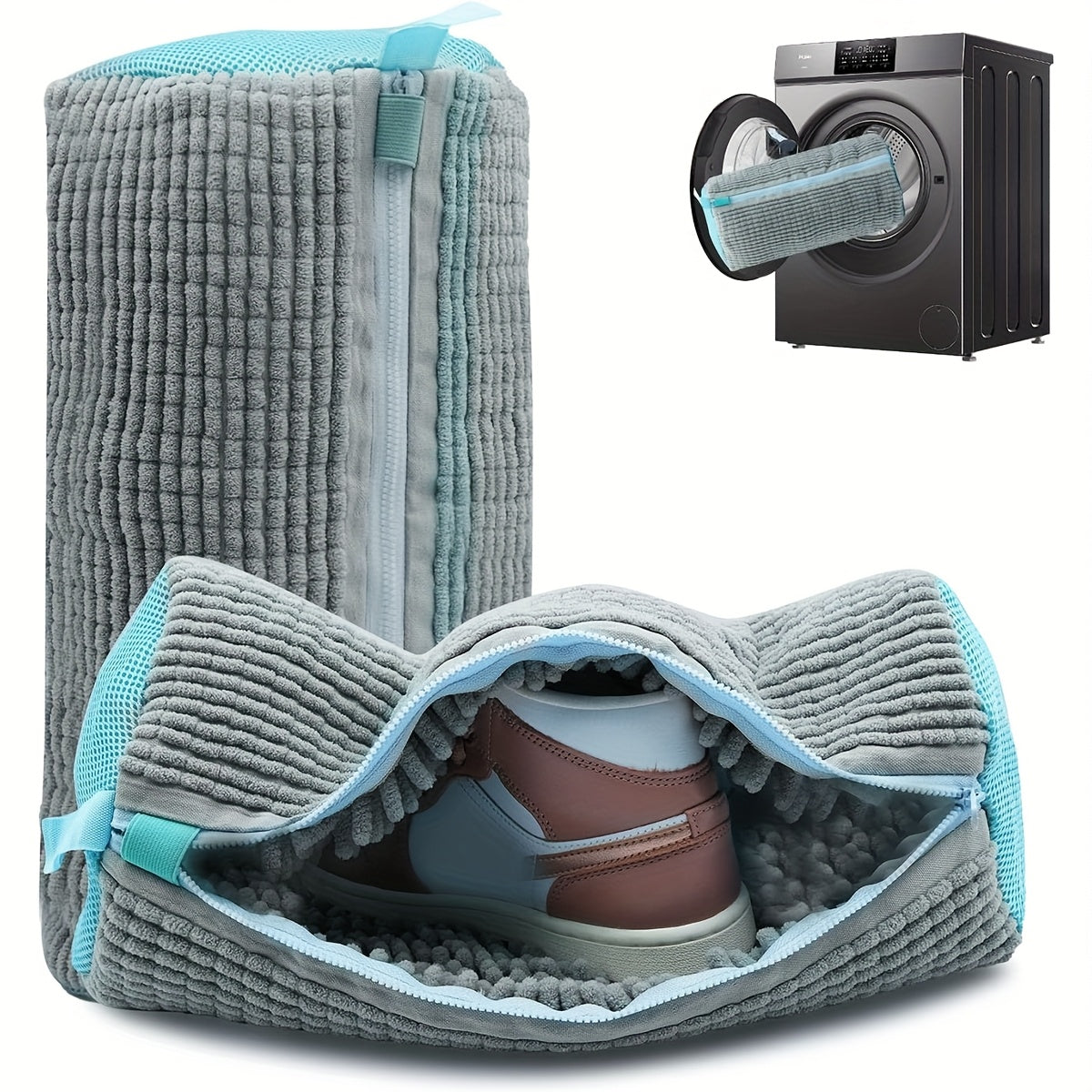 WhirlBag | 360° Chenille Schoenwastas - Wastas voor Sneakers & Gymschoenen