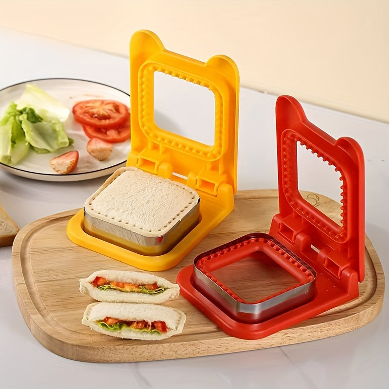 CrustCraft | Roestvrijstalen sandwichsnijder & sealer - Multifunctionele korstverwijderaar
