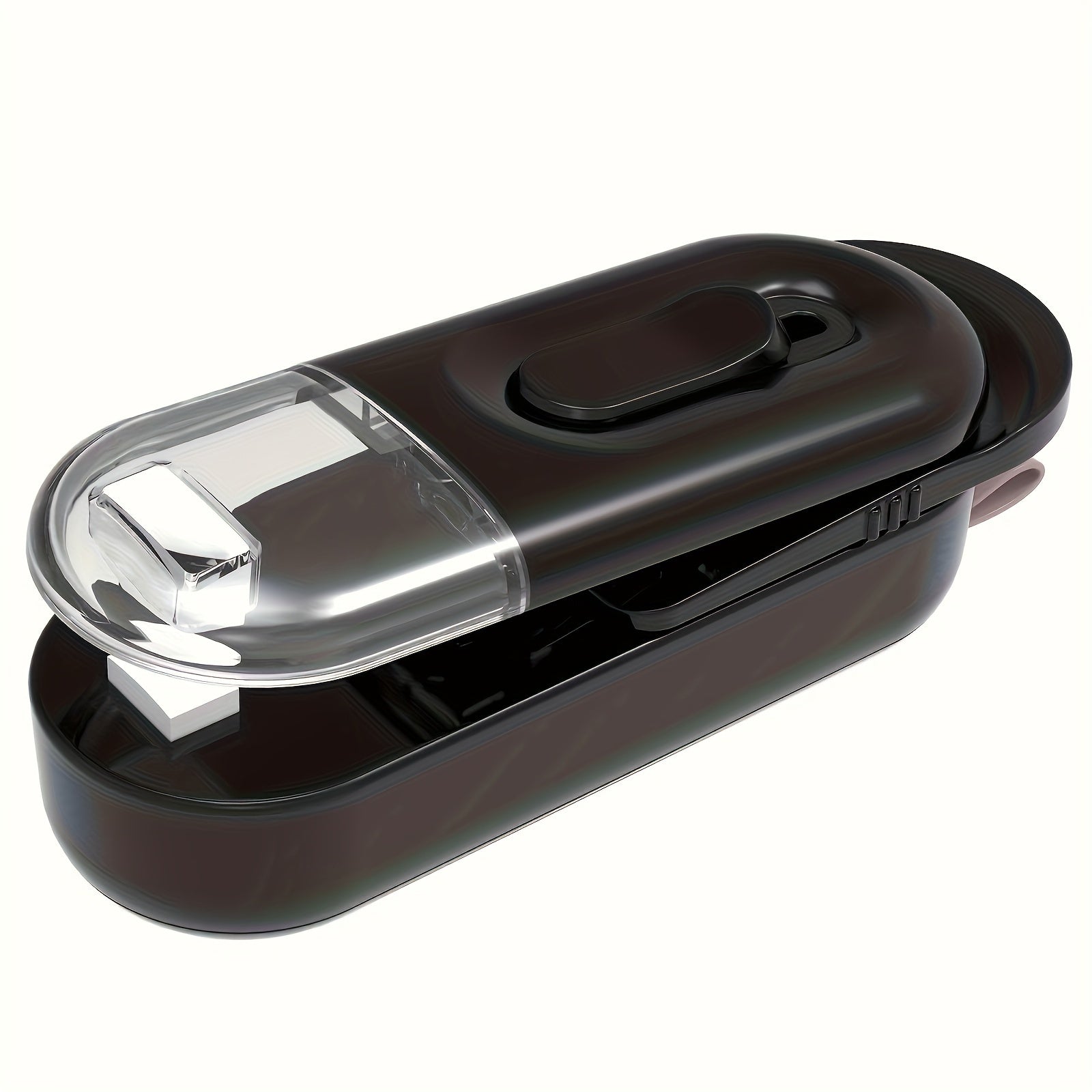 SealZip | 2-in-1 Mini Zakjes Sealer & Snijder - Draagbare Vacuüm Verpakkingsmachine voor Voedselopslag, Snacks