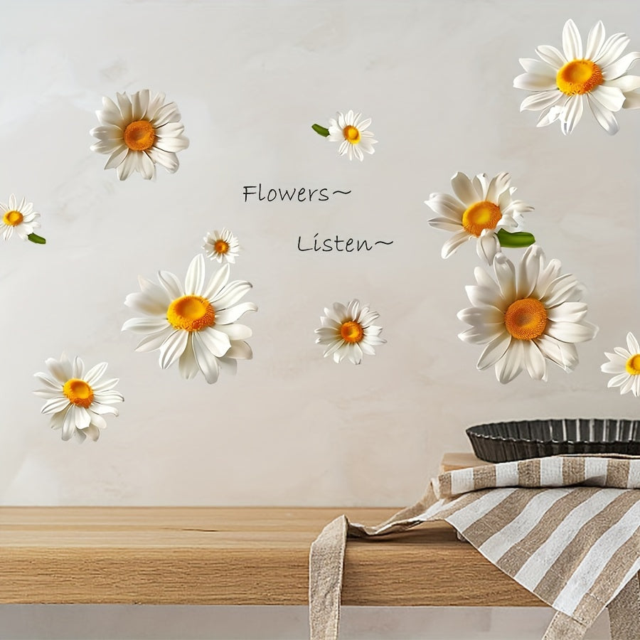 BloomWall | Zelfklevende Muurstickers voor Keuken & Eetkamer – Margriet Bloemdecoratie