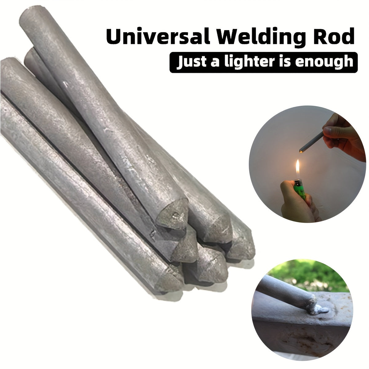 QuickWeld | 6st Lage Temperatuur Lasstaven voor Metaalreparatie - Universele Soldeerstokjes