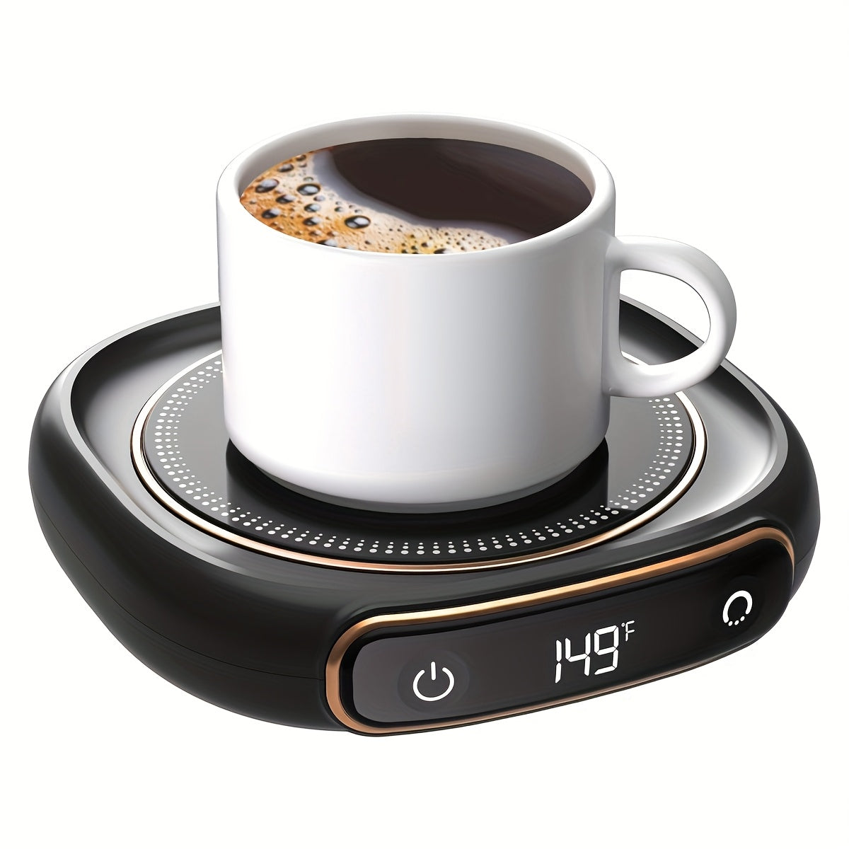 ThermaCup | Compacte USB-koffieverwarmer – Slimme temperatuurregeling en automatische uitschakeling voor thuis