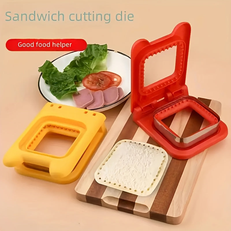 EdgeFree | Uncrustable Sandwich Cutter – Eenvoudige vierkante sandwichpers