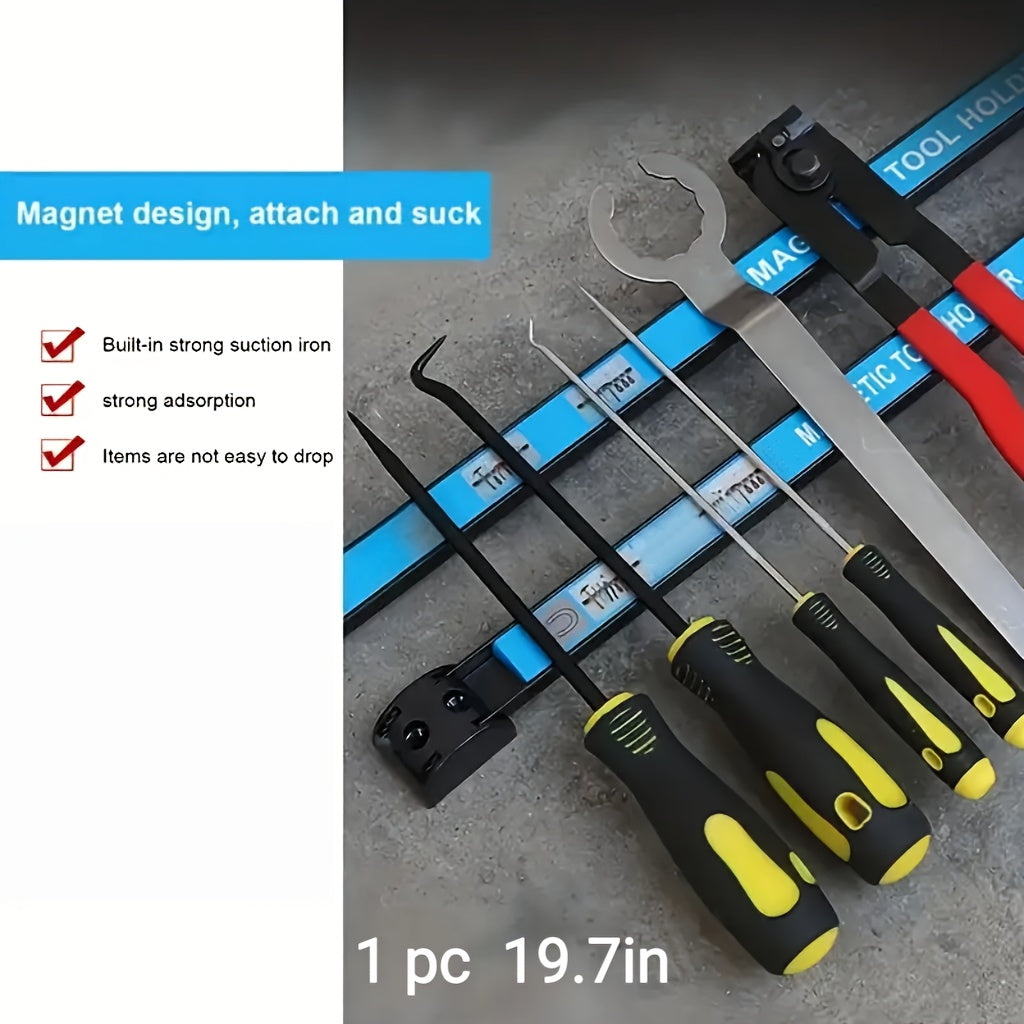 MagnaHold | Magnetische gereedschapshouderstrips van roestvrij staal voor in de garage