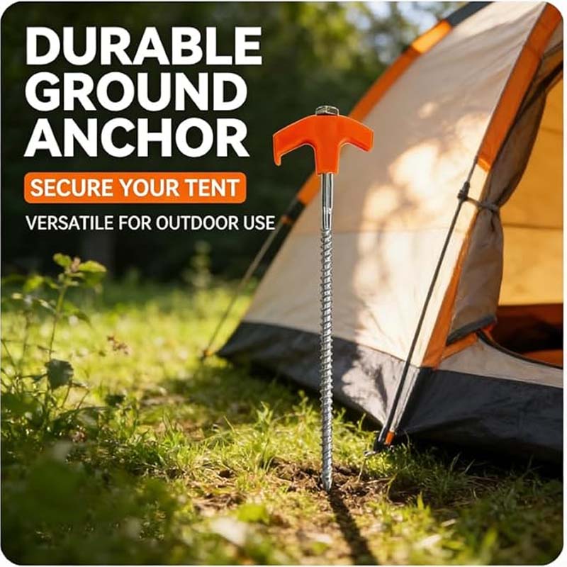 StakeMax | Duurzame Tentgrondanker – Stevige, Onverplaatsbare Tentpin, Outdoor Camping Haring
