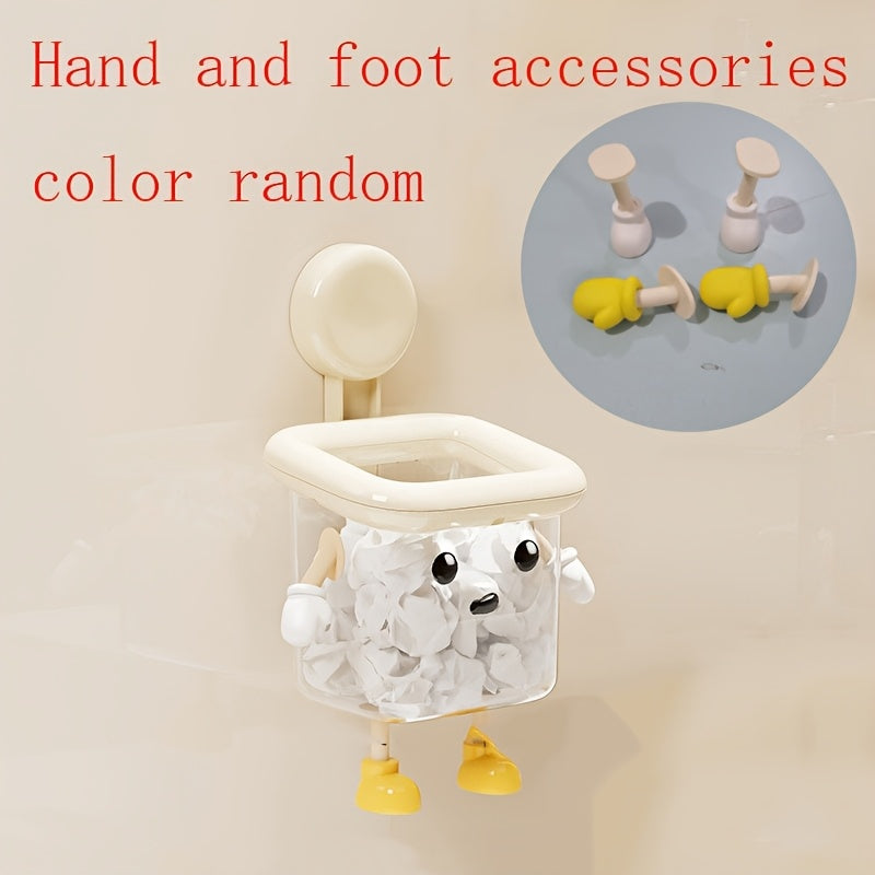 GripBrush | Wandgemonteerde tandenborstelhouder – Badkamerorganizer met zuignap, zonder boren