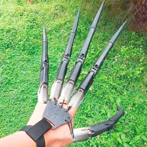 CreepaClaw | 3D-beweegbare vingerverlenging – beweegbaar cosplay-klauwhandaccessoire voor Halloween