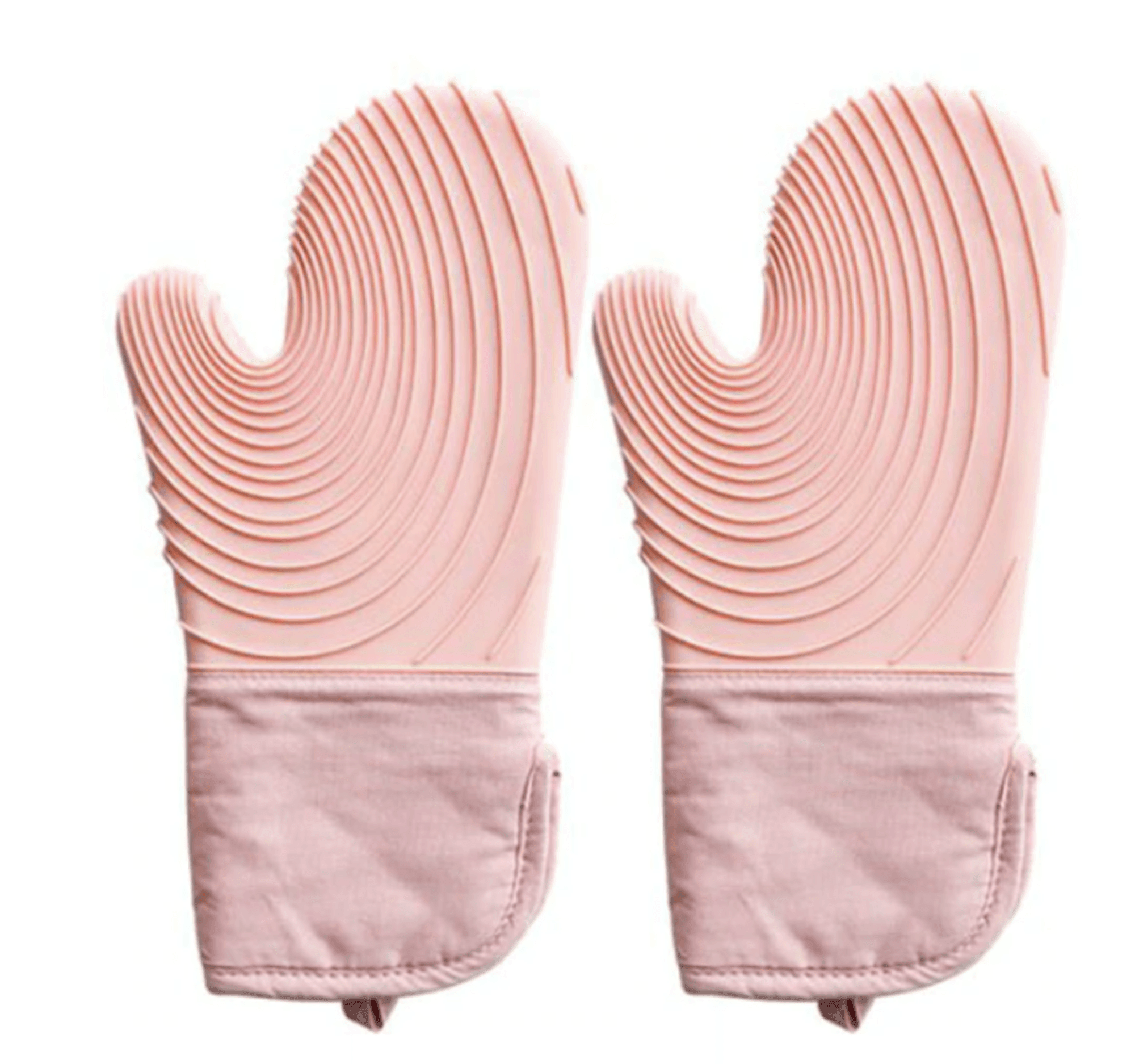 BurnBlock | 2 Stuks Silicone Hittebestendige Handschoenen, Oven, BBQ, Keuken, Antislip Grip