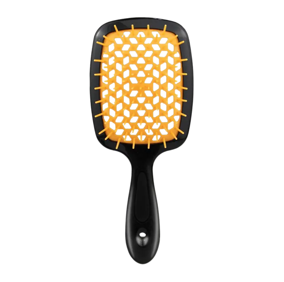SereniTress | Ontwarrende Haarborstel - Nat & Droog Flexibele Borstelharen, Anti-Statische Hoofdhuid Massager