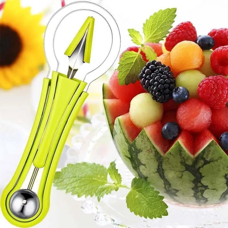 SnapSlice | Multi-Cut 3-in-1 fruitmes – Snelle appelschiller en portiesnijder voor eenvoudig gebruik