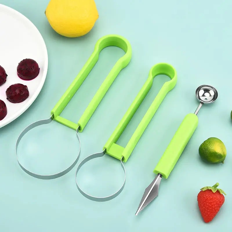 SnapSlice | Multi-Cut 3-in-1 fruitmes – Snelle appelschiller en portiesnijder voor eenvoudig gebruik