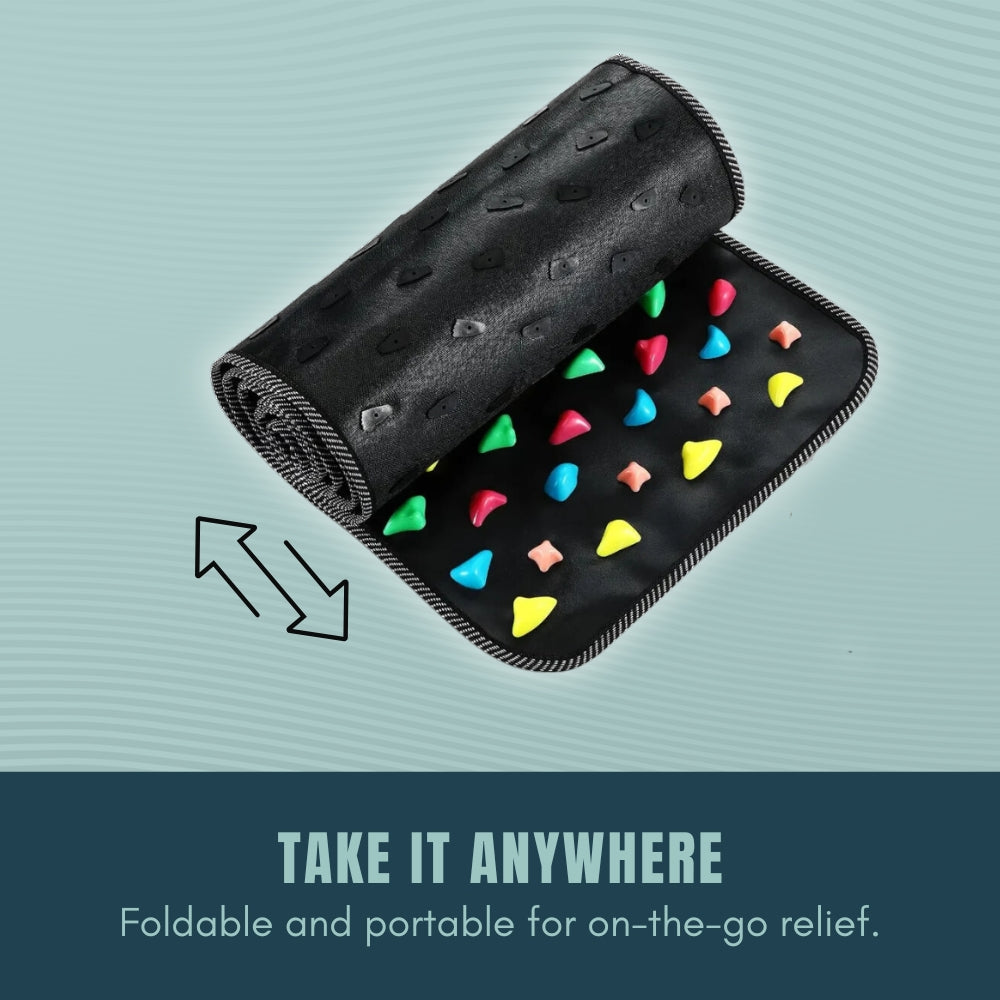Footara | Acupressuur voetmat – antislip, pijnverlichting, stimulering van de bloedsomloop en ontspanning