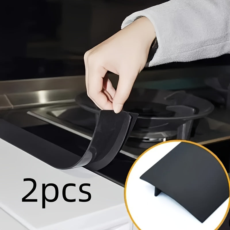 SplatStop | Siliconen spatbescherming & afdekplaat voor aanrecht - keuken afdichtstrip beschermer