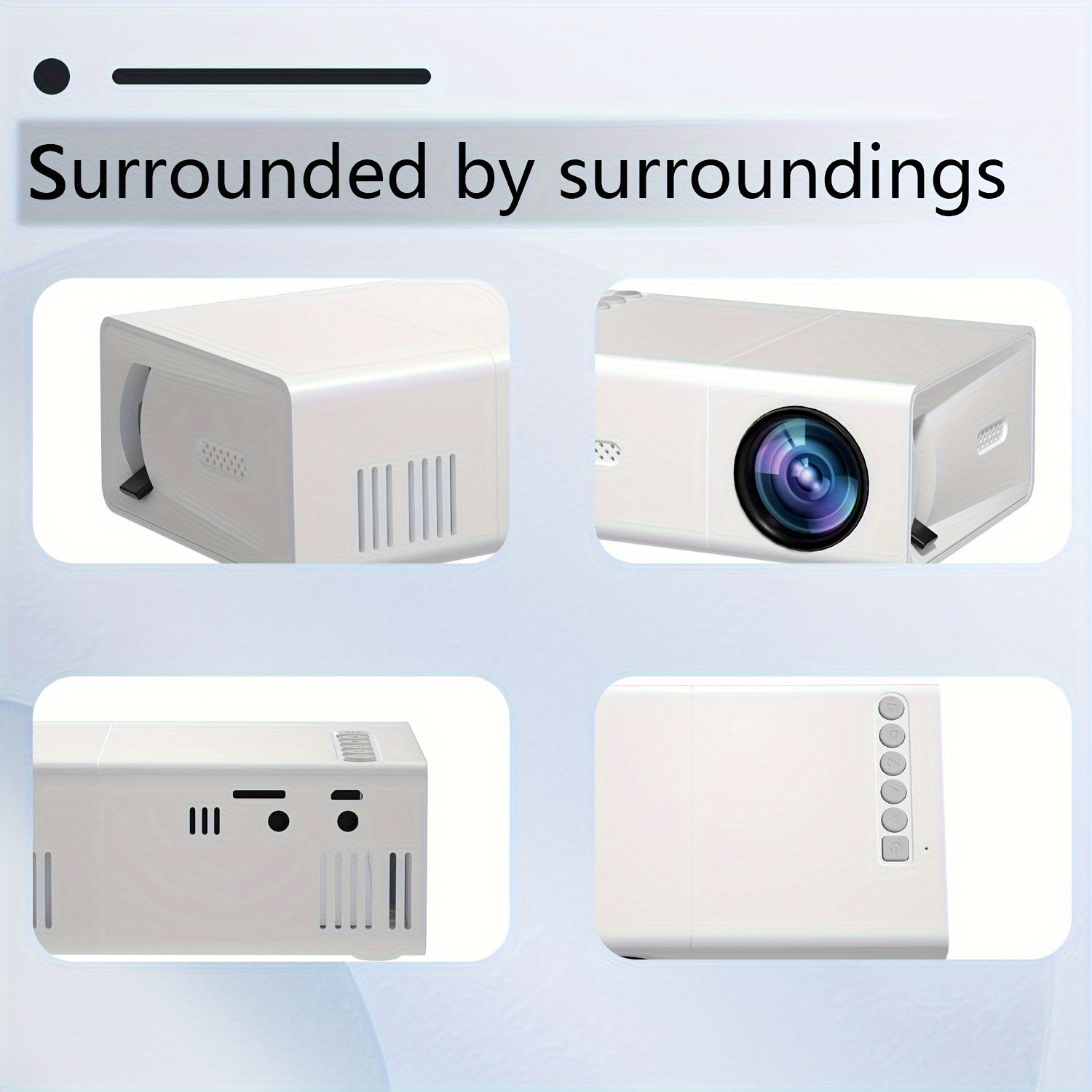 Projecta | Draagbare Miniprojector - Compatibel met Android/iOS/Windows & TV-sticks