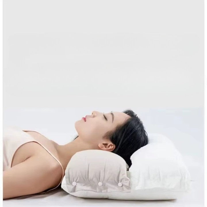 DreamRest | Verstelbaar orthopedisch kussen voor diepe slaap - Traagschuim, neksteun