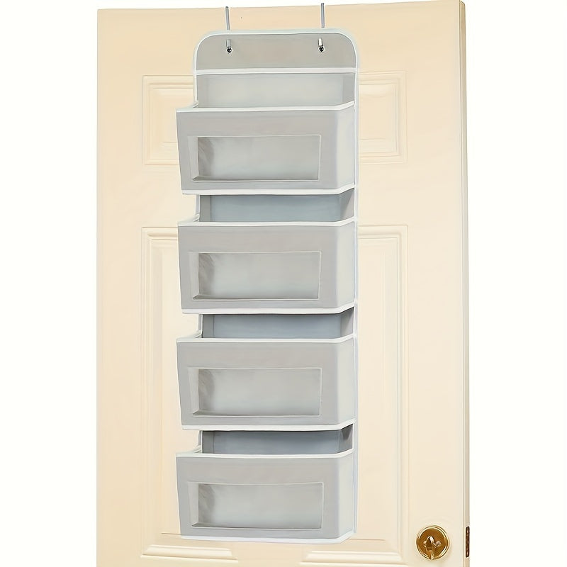 FoldTier | Hangende stoffen organizer – grote opbergzak voor kast, slaapkamer, badkamer