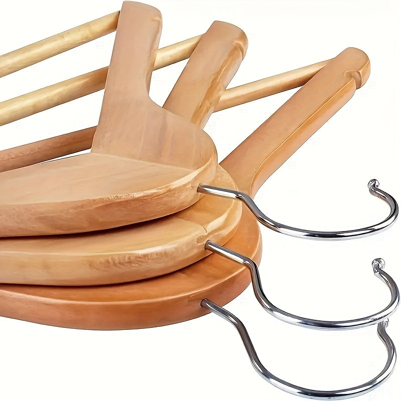 EverHanger | Duurzame Houten Overhemdhangers - Zware Kasthangers
