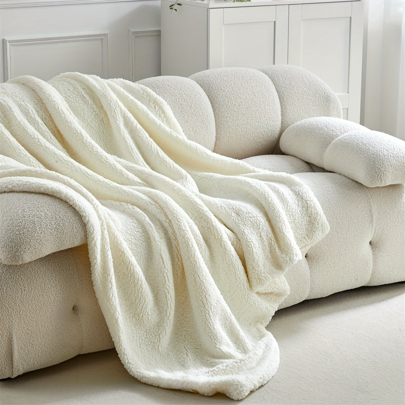 Snugglefy | Ultrazachte sherpa fleecedeken – warm, knus, omkeerbaar, machinewasbaar voor op de bank en in bed