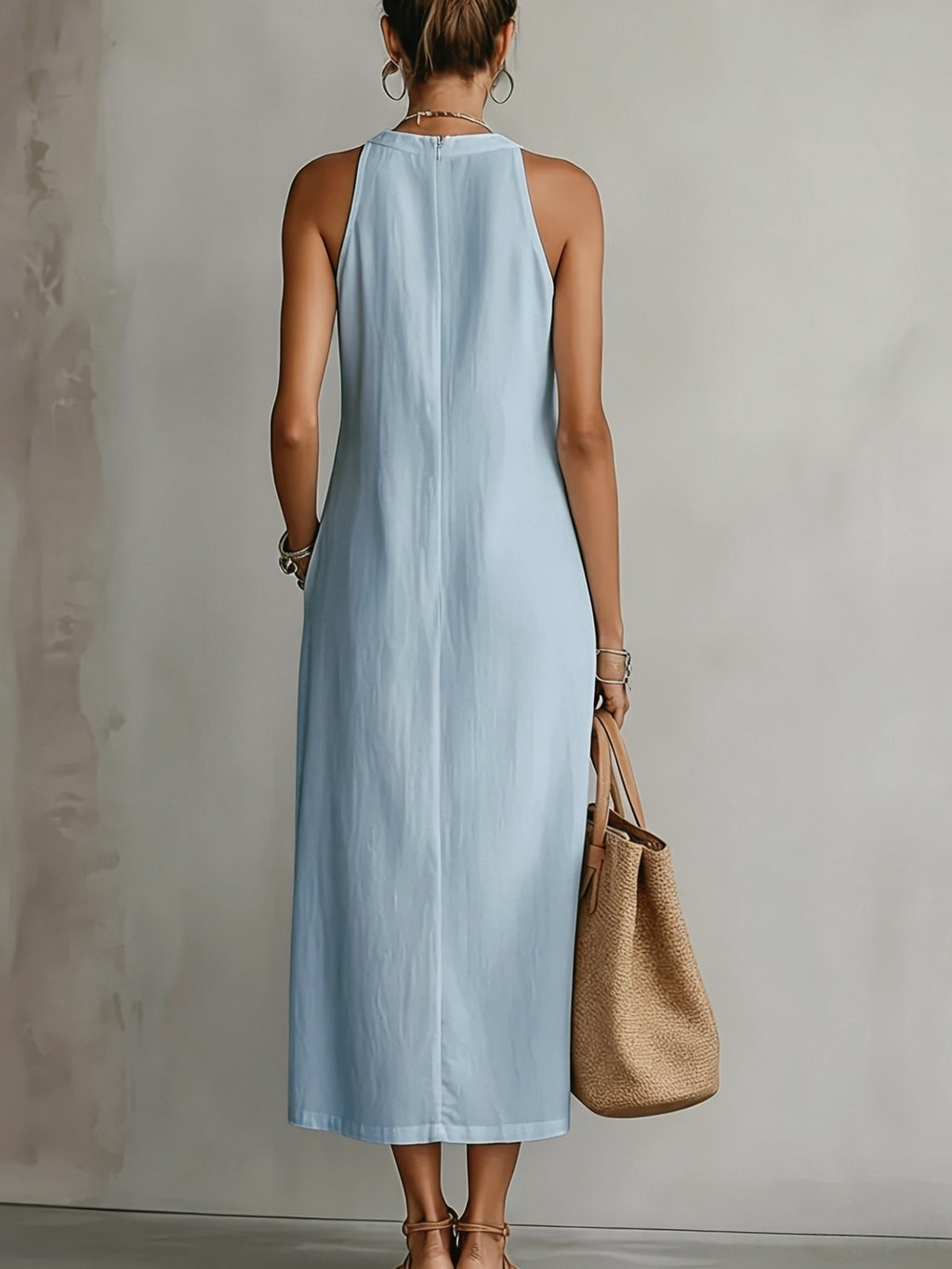Mylah | Damesmode - Lichte, casual en elegante zomerjurk met losse pasvorm