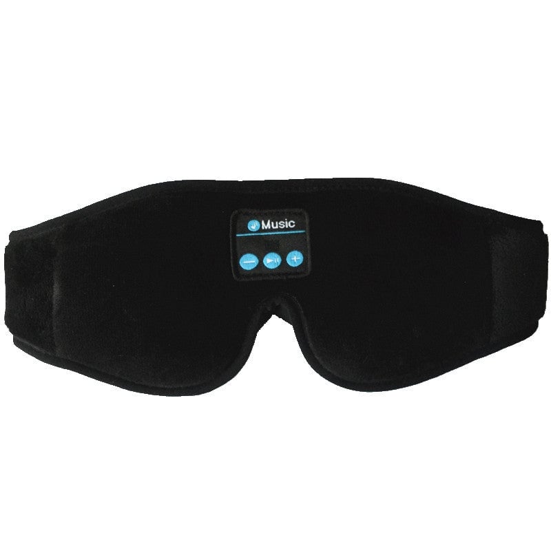 SleepTune | Bluetooth Muziek Slaapmasker – Zacht Geheugenschuim, Lichtdicht