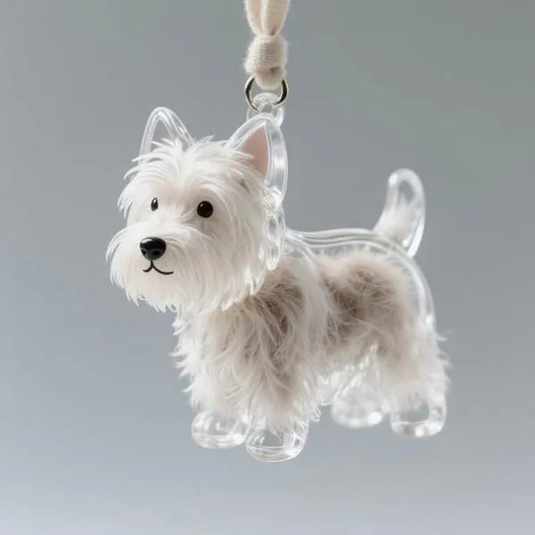 PawCharm | Hondvormige sleutelhanger als aandenken, gepersonaliseerd aandenken aan uw huisdier