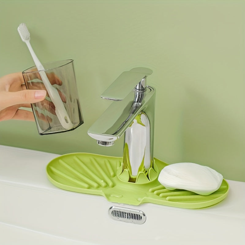 SinkGuard | Keuken Afdruipmat – Spatbestendige Waskom Beschermer & Opberger