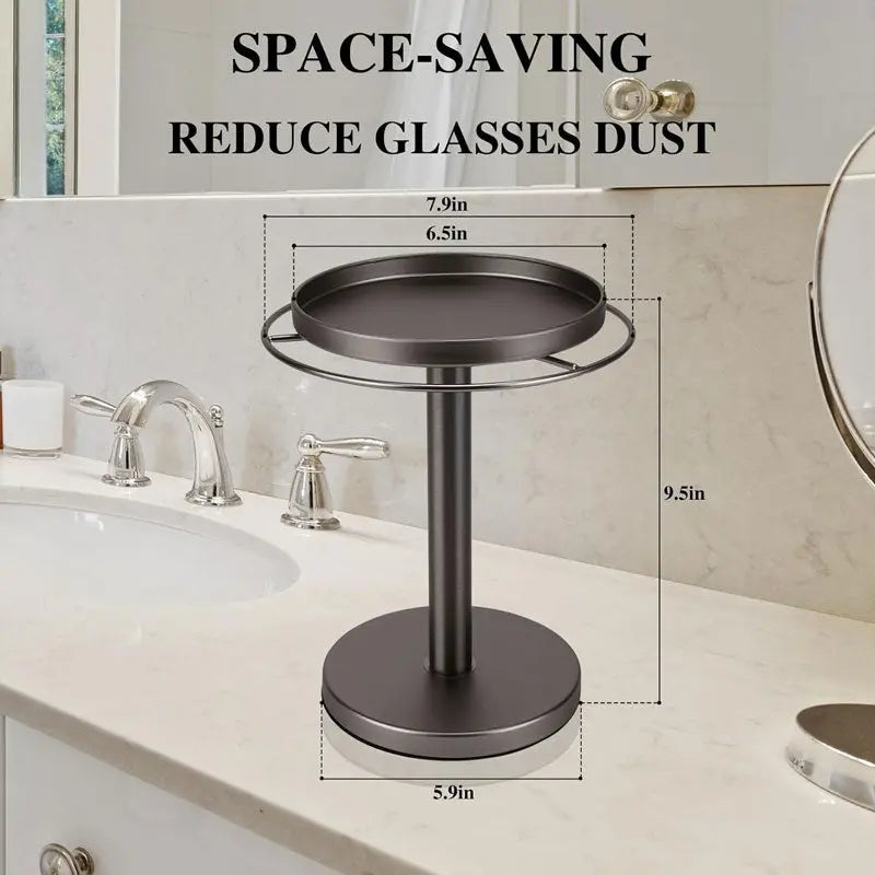 LensLoop | 360° draaibare brilstandaard - Multifunctionele brilhouder voor bureau, zonnebrilhouder